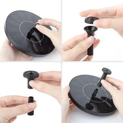 Solar Garden Fountain (16cm)